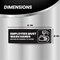 Fuel Stickers Employees Must Wash Hands Sign Sticker: Foodservice, Peel & Stick, Hvy-Dty, 6''x2'', 20PK Z-EMWH-20PK - alternate 7